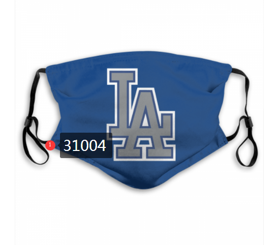 2020 Los Angeles Dodgers Dust mask with filter 77->mlb dust mask->Sports Accessory